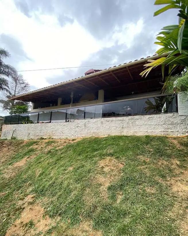 Guarda-corpo de vidro em Paulínia com vidro transparente