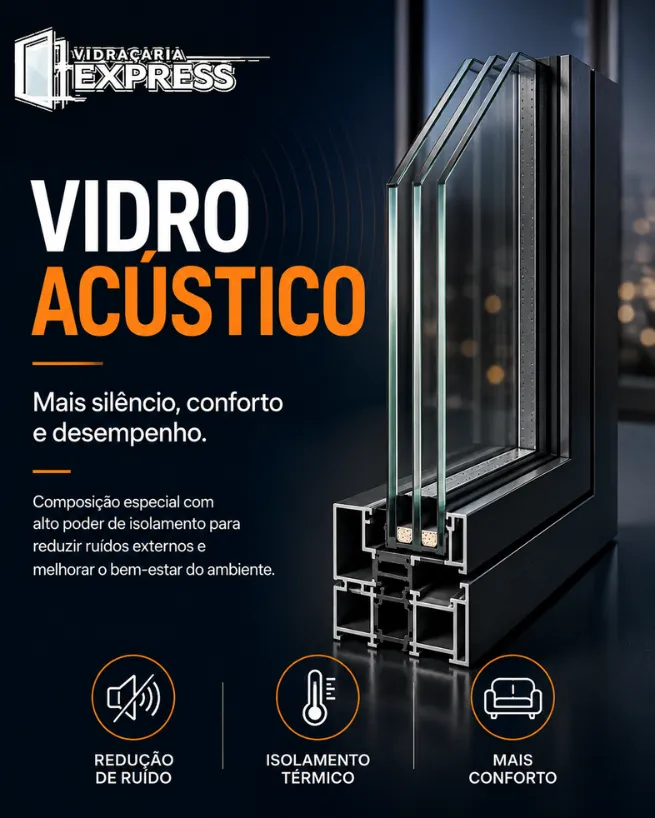 Vidro Acústico em Paulínia - vedação para melhorar conforto